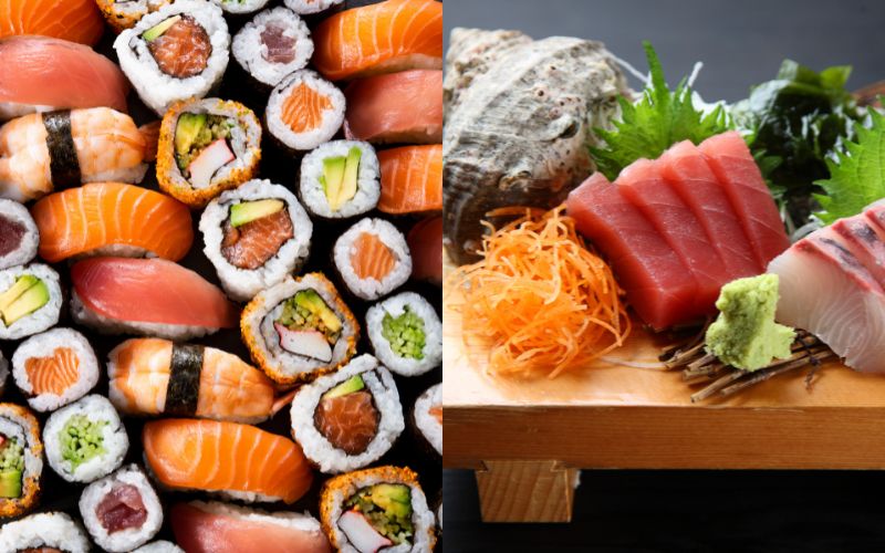 Phân biệt Sushi và Sashimi